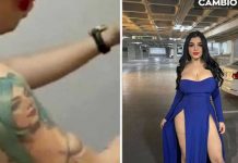 Filtran video íntimo de Karely Ruiz premiando a fan que se tatuó su rostro Filtran video íntimo de Karely Ruiz premiando a fan que se tatuó su rostro