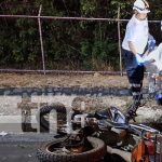 Motociclista pierde la vida tras impactar con una base de concreto en Managua Foto: Motociclista pierde la vida tras impactar con una base de concreto en Managua/TN8