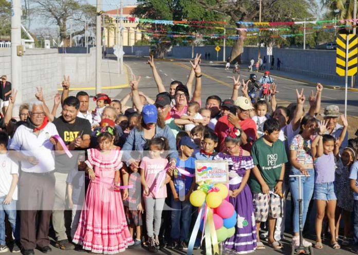 Alcaldía de Managua inaugura la III Etapa de la 25 Calle Sureste