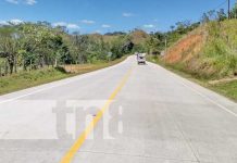 Carretera de concreto hidráulico conecta Siuna, Rosita y Bonanza Carretera de concreto hidráulico conecta Siuna, Rosita y Bonanza