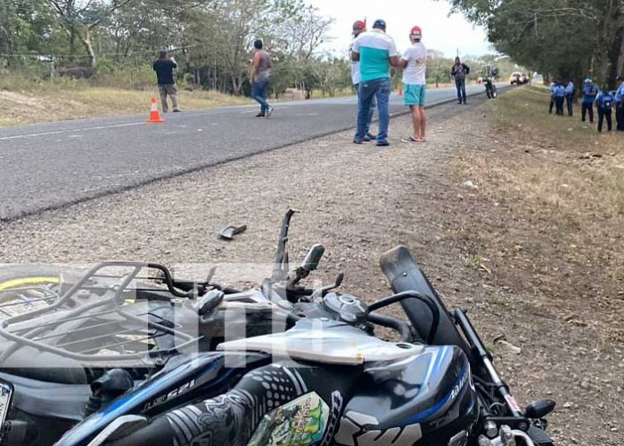 Ciudadano pierde la vida al ser arrollado por una camioneta en Acoyapa, Chontales
