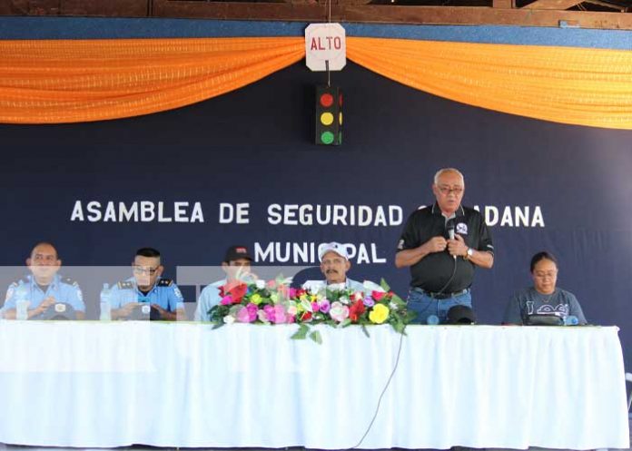 Foto: Realizan asamblea sobre seguridad ciudadana en Nandaime / TN8