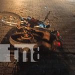 Foto: Accidente de tránsito: motorizados impactan de forma frontal en Río Blanco, Matagalpa/TN8