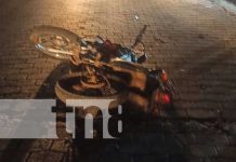 Accidente de tránsito: motorizados impactan de forma frontal en Río Blanco, Matagalpa Foto: Accidente de tránsito: motorizados impactan de forma frontal en Río Blanco, Matagalpa/TN8