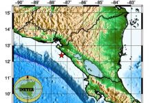 Se siente fuerte temblor en Chinandega Foto: Se siente fuerte temblor en Chinandega /Cortesía