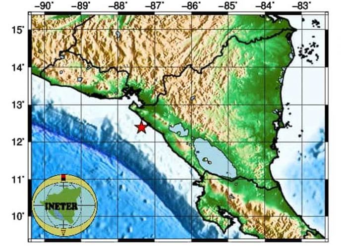 1 Foto: Se siente fuerte temblor en Chinandega /Cortesía