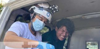 Foto: Una menor de edad lesionada tras accidente de tránsito en Chusli, Jalapa / TN8