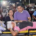 Tres lesionados tras producirse un accidente el sector de la cooperativa Parrales Foto: Tres lesionados tras producirse un accidente el sector de la cooperativa Parrales / TN8