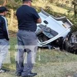 Camión se precipita dejando al conductor lesionado en Jinotega Camión se precipita dejando al conductor lesionado en Jinotega