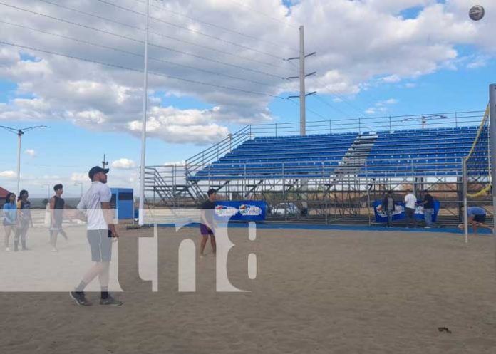 1 Foto: Alcaldía de Managua abre clases gratuitas de Vóleyball playa para jóvenes/TN8