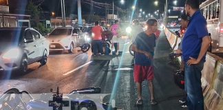 Foto: Cruzar la vía de forma imprudente la cuesta fracturas a peatón en la Colonia Nicarao / TN8