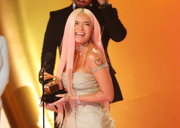 Karol G hace historia: Gana su primer Grammy 