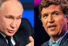 Confirman que periodista Tucker Carlson entrevistó al presidente Putin Foto: Putin revela verdades ocultas /cortesía