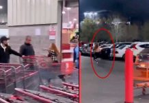Mujer se quita la ropa y sale corriendo desnuda tras ser acusada de robo