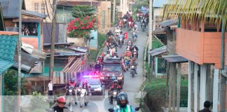 Foto: Siuna se une en la jornada electoral /cortesía