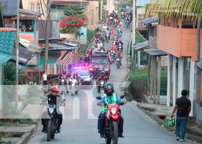 Foto: Siuna se une en la jornada electoral /cortesía
