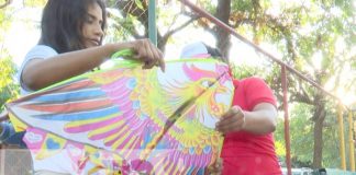 Foto: Niños y niñas disfrutan de juegos tradicionales en el D-IV de Managua/TN8