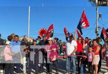 Foto: Alcaldía de La Libertad inauguró nuevas calles adoquinadas en el barrio Denis Amador / TN8