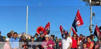 Foto: Alcaldía de La Libertad inauguró nuevas calles adoquinadas en el barrio Denis Amador / TN8