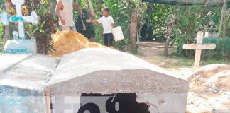 Sacan a una mujer de la tumba en Waspam