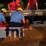 Un lesionado tras accidente de tránsito en Río Blanco Foto: Un lesionado tras accidente de tránsito en Río Blanco / TN8