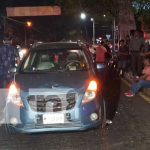 Accidente deja ensangrentado a motociclista en las cercanías del aeropuerto Augusto C. Sandino Foto: Accidente deja ensangrentado a motociclista en las cercanías del aeropuerto Augusto C. Sandino / TN8