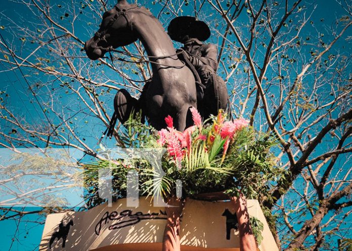 Foto: Nicaragua rinde homenaje al General Sandino por sus 90 años de legado/TN8