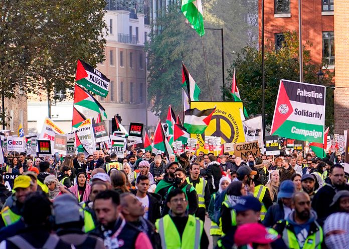 Foto: Países del mundo claman por Gaza /cortesía