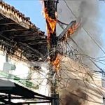 Cortocircuito causa alarma en el mercado de Granada