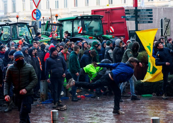 2 Foto: Protestas agrícolas en Europa /cortesía
