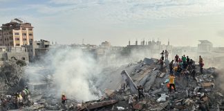 Foto: Gaza bajo ataque /cortesía