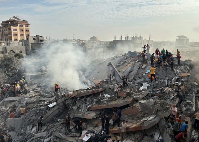 2 Foto: Gaza bajo ataque /cortesía