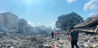 Foto: Caos sin fin en Gaza /cortesía