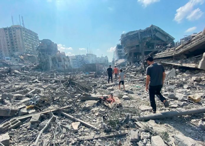 Foto: Caos sin fin en Gaza /cortesía