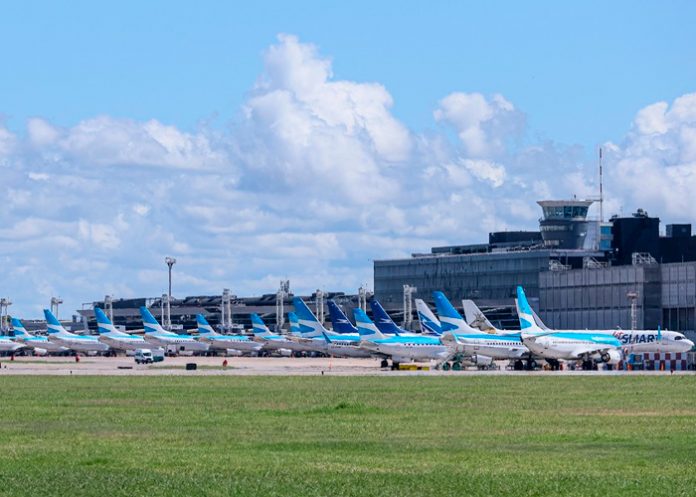 Foto: Aeropuertos cerrados en Argentina /cortesía