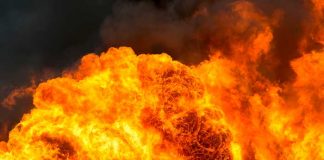 Foto: Incendio en India /cortesía