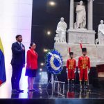 Ofrenda floral al General Sandino