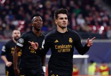 Golazo de Brahim sella el triunfo del Madrid en la casa de Leipzig