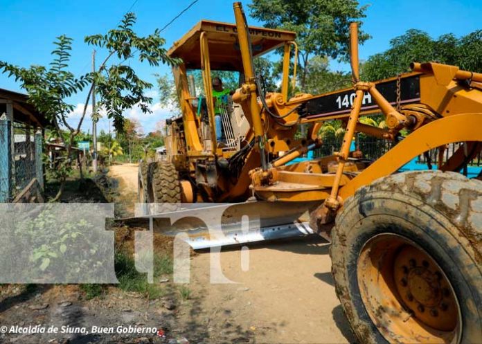 Siuna lanzamiento oficial del inicio de la obra en Siuna, Región Autónoma de la Costa Caribe Norte