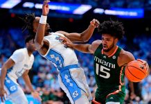 Omier aporta 22 puntos en la séptima derrota consecutiva de Canes canes, miami, hurricanes, norchad, omier,