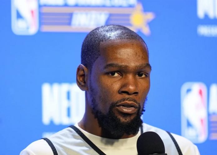 Kevin Durant previo al Juego de Estrellas de la NBA Juego de Estrellas de la NBA el domingo