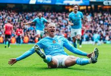 Haaland se reconcilia con el gol y tiene un doblete en triunfo del City erling, haaland, manchester, city,