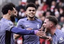 Liverpool plagado de bajas vence 4-1 en Brentford y se mantiene líder Liverpool líder en la Premier