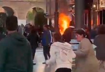 Video impactante: Hombre de España muere tras prenderse fuego a sí mismo Tragedia en España: Muere tras rociarse gasolina