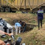 Un hombre muerto y un extranjero herido tras choque en Nandaime Foto: Fatal accidente de tránsito en la carretera Nandaime-Rivas / TN8