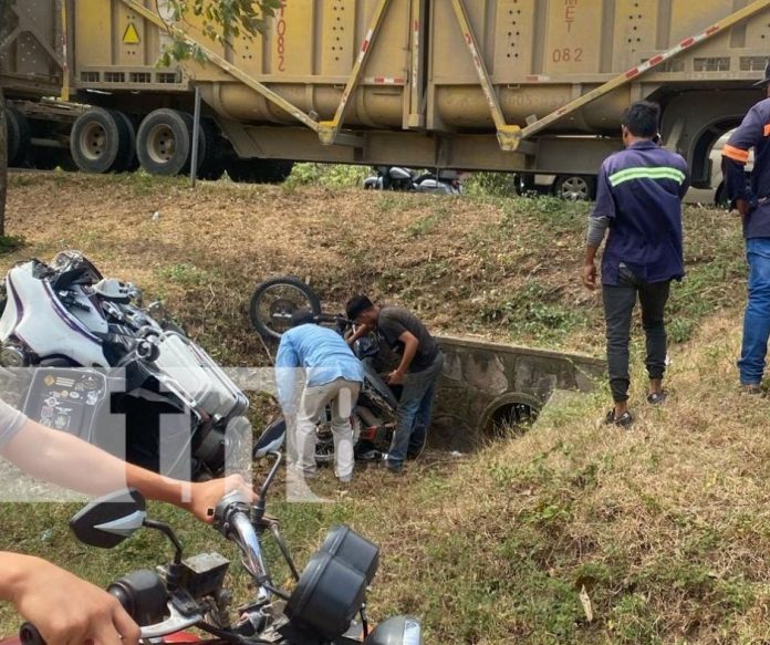Foto: Fatal accidente de tránsito en la carretera Nandaime-Rivas / TN8