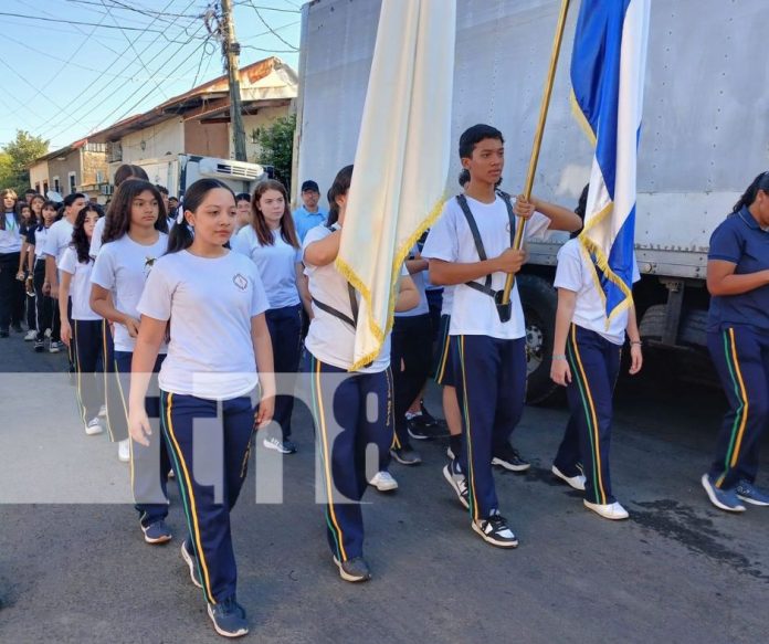 Foto: Arranque de los Juegos Escolares 2024 desde Chinandega / TN8
