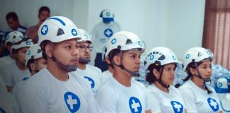 Foto: Cruz Blanca Nicaragüense inicia temporada 2024 con la entrega de uniformes a socorristas/TN8