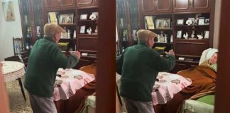Abuelito le baila a su esposa con Alzheimer
