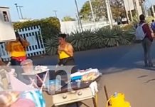 Increíble pero cierto: Mujer vendedora «acosa» a hombre en Managua Foto: Acoso callejero en Managua / TN8